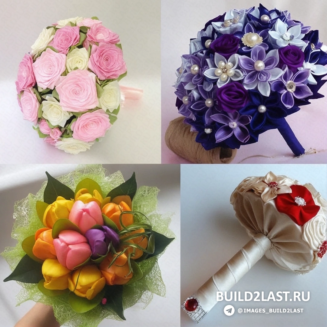 Букет невесты в стиле Прованс с пастельными тонами и элементами эко-стиля и хэнд-мэйд