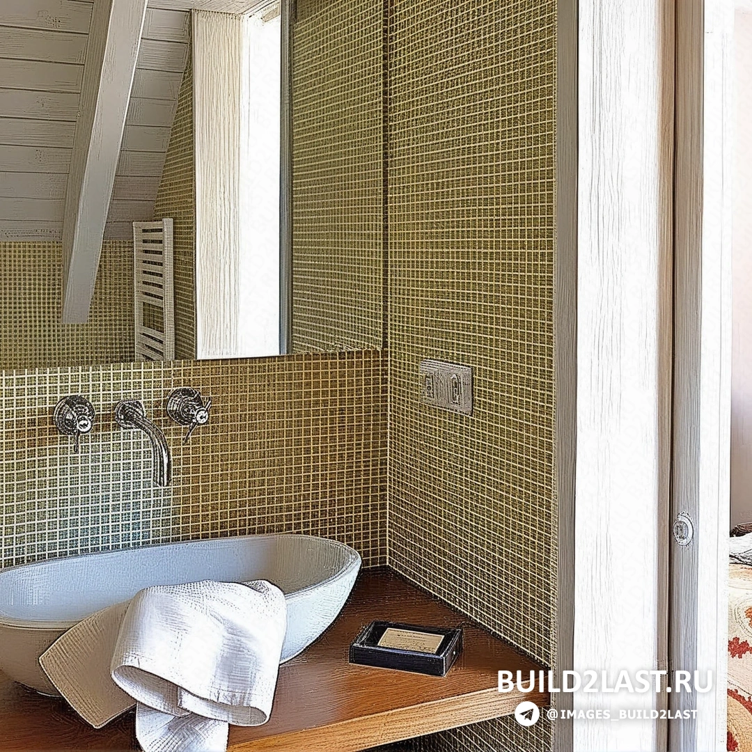 Дом на фоне зелёных холмов и Пиренейских вершин, освещённый мягким светом утреннего солнца