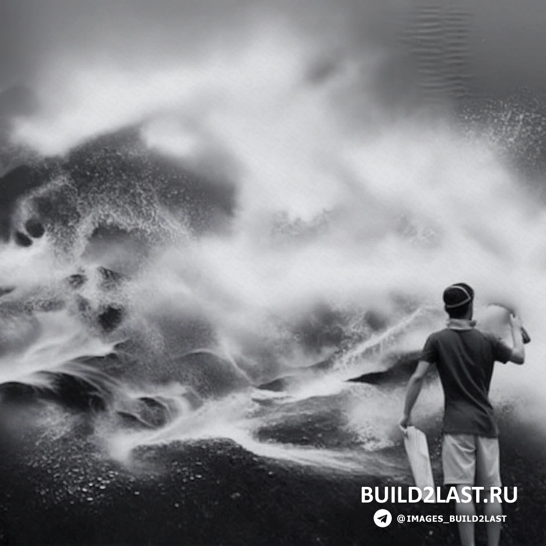 Граффити на фоне серых и белых оттенков, отражающее стиль стрит-арта