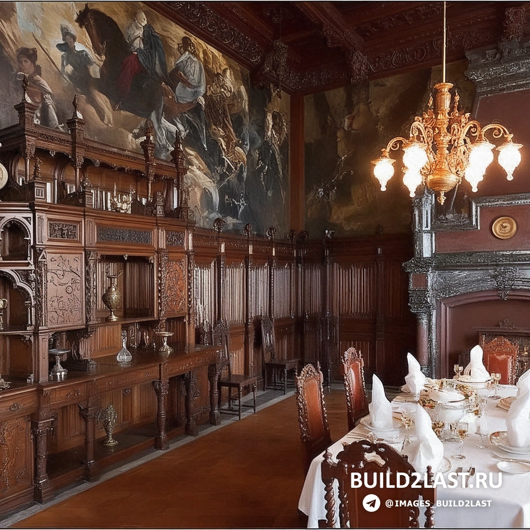 Кухня с кирпичными стенами и люстрами, темное дерево в отделке. Керамическая плитка и кухонная мебель создают уют.