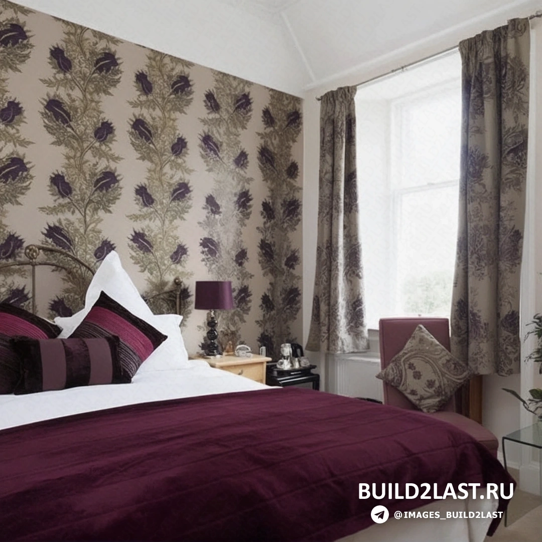 Оранжевые обои с узором от Timorous Beasties, Великобритания