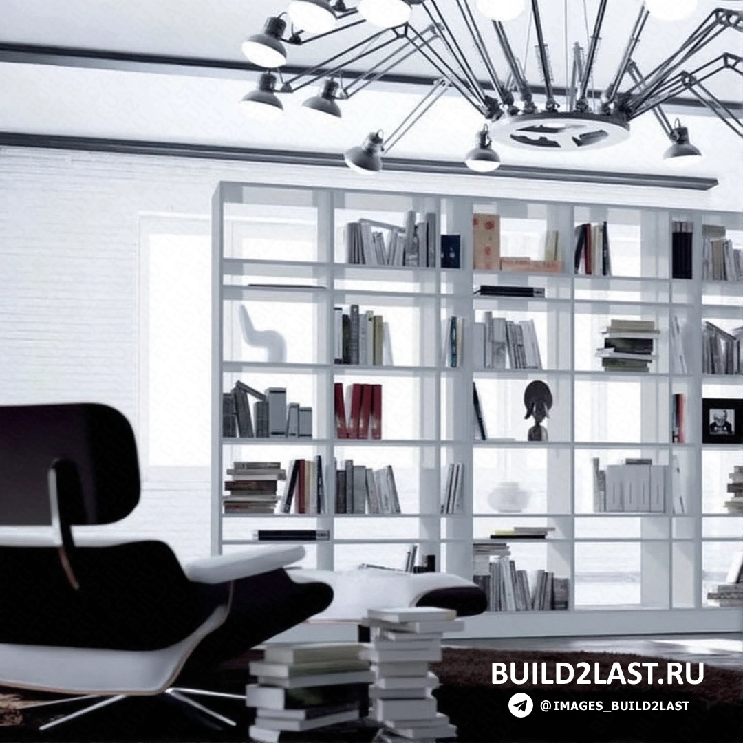 Шкаф, выполненный в виде вертикальной лестницы с полками, размещенными на каждом уровне