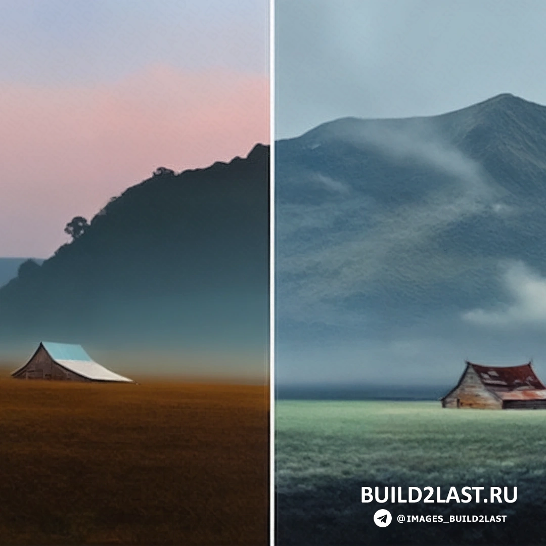 Спокойное озеро с отражением высоких гор и облаков