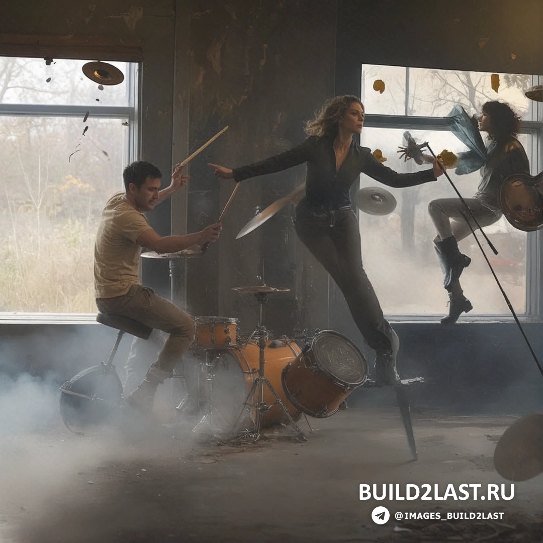 Статичная фигура на фоне абстрактных линий, создающих контраст между твердостью фигуры и мягкостью фона