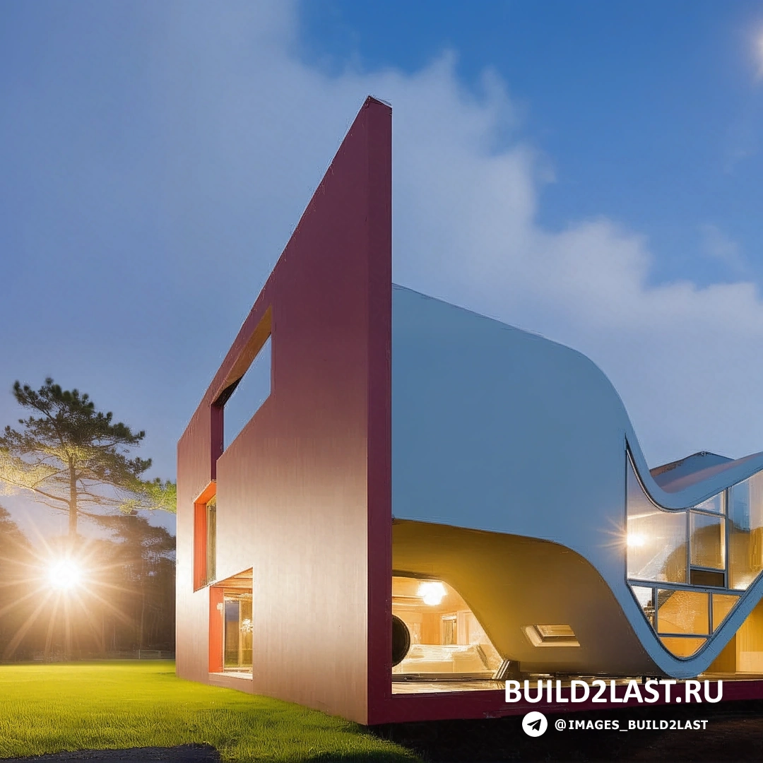 Загородный дом в Португалии с белым бетонным фасадом, стеклянными элементами и продуманным ландшафтным дизайном.